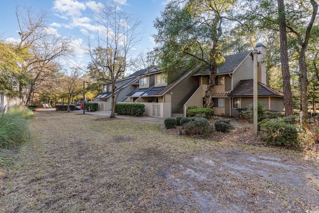 view of property exterior