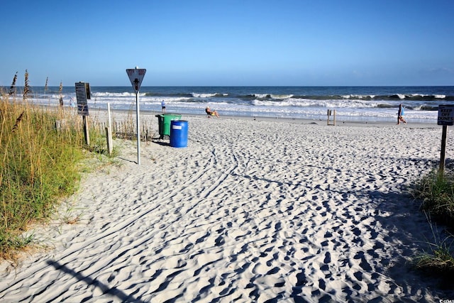 water view with a beach view