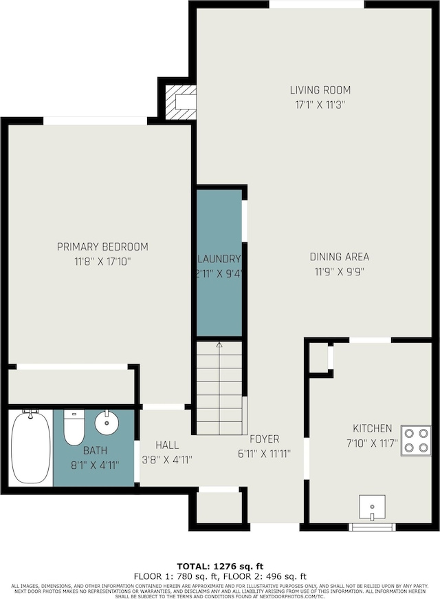 1025 Carolina Rd Unit Y-1, Conway, SC 29526 - floor plan
