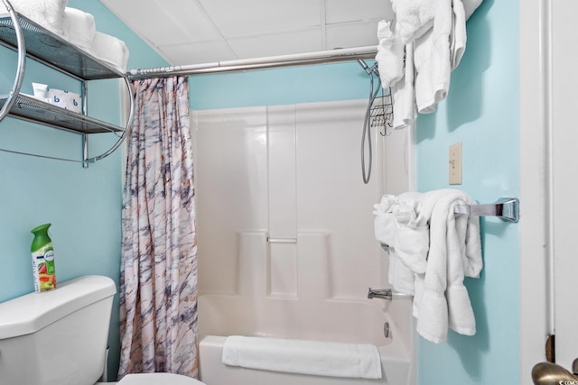 501 S Ocean Blvd Unit 708, North Myrtle Beach, SC 29582 - bathroom featuring toilet and shower / bath combo