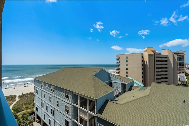 501 S Ocean Blvd Unit 708, North Myrtle Beach, SC 29582 - water view featuring nearby beach