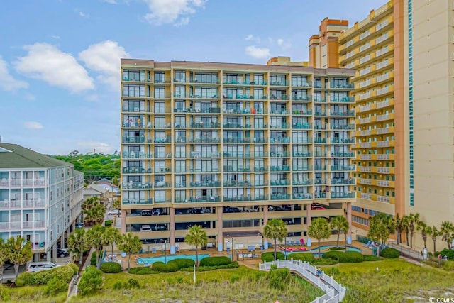 501 S Ocean Blvd Unit 708, North Myrtle Beach, SC 29582 - view of apartment building / complex