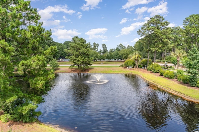 property view of water