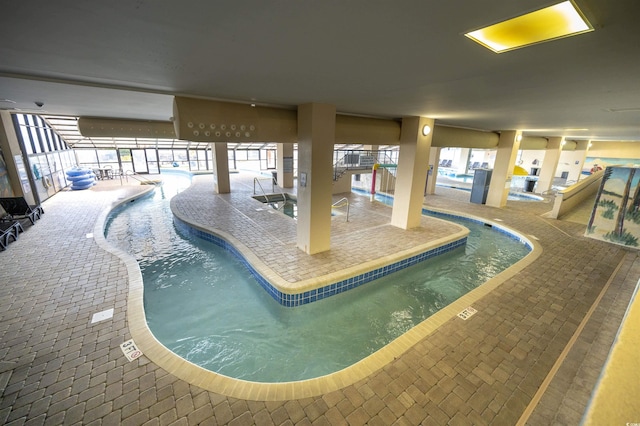 2006 N Ocean Blvd Unit 776, Myrtle Beach, SC 29577 - indoor pool with a patio area