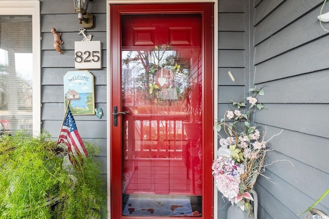 view of property entrance