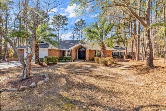 view of ranch-style house