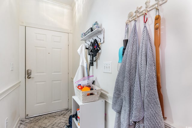 view of mudroom