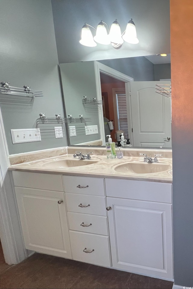 389 Cabo Loop, Myrtle Beach, SC 29588 - bathroom featuring double vanity and tile patterned flooring