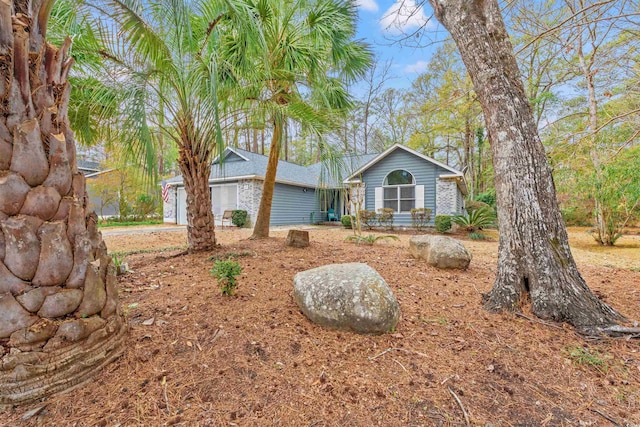 view of ranch-style home