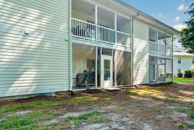 view of rear view of house