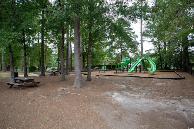 view of community playground