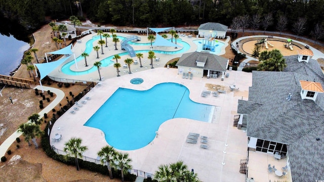 aerial view
