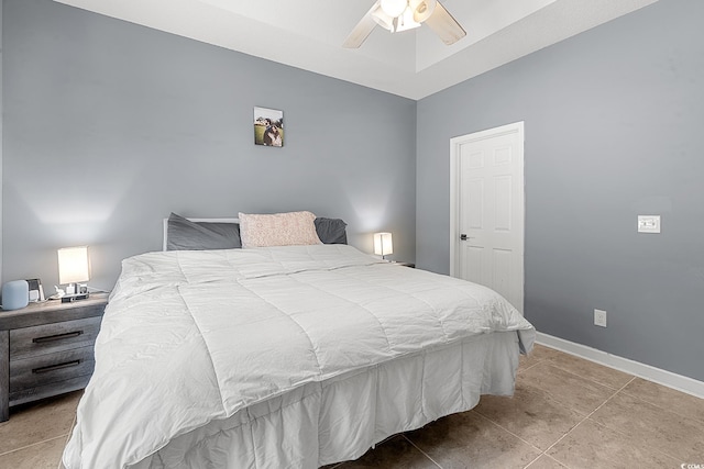 160 Maggie Way, Myrtle Beach, SC 29588 - bedroom featuring tile patterned floors and ceiling fan