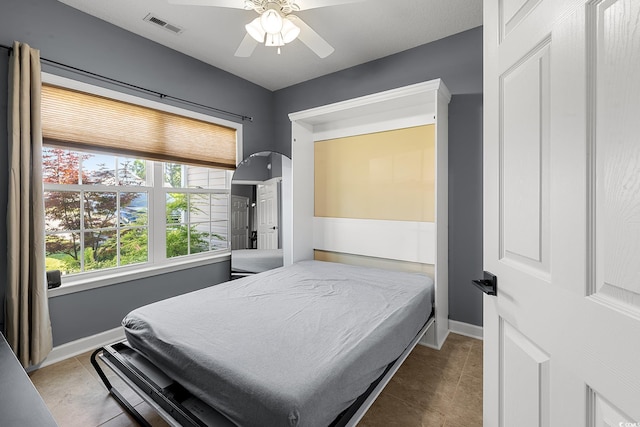 160 Maggie Way, Myrtle Beach, SC 29588 - bedroom with tile patterned floors and ceiling fan