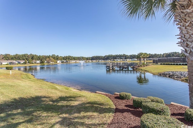 property view of water