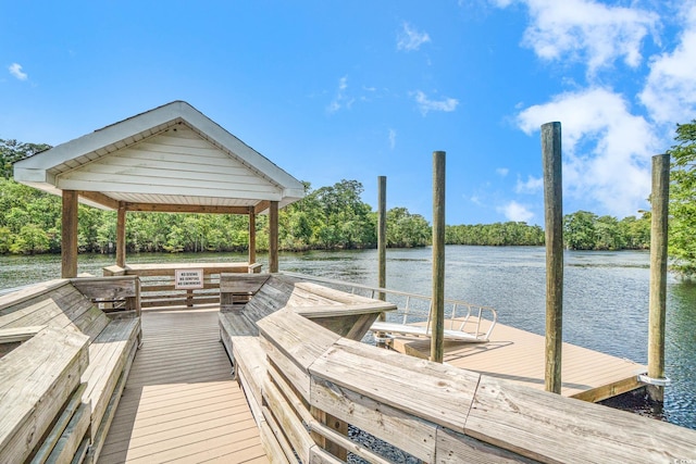 629 Riverward Dr Unit 629, Myrtle Beach, SC 29588 - dock area featuring a water view