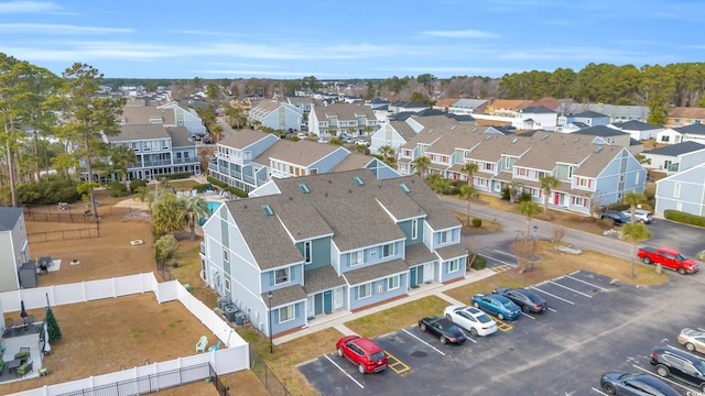 bird's eye view featuring a residential view