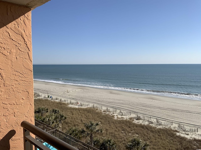 6900 N Ocean Blvd Unit 614, Myrtle Beach, SC 29572 - water view featuring local beach