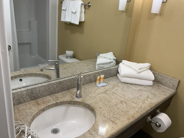6900 N Ocean Blvd Unit 614, Myrtle Beach, SC 29572 - full bath with vanity and shower / bath combination