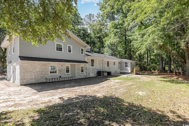 106 Governor Boone Ln, Georgetown, SC 29440 - back of property with brick siding