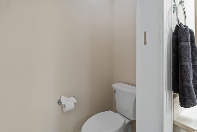 bathroom with toilet