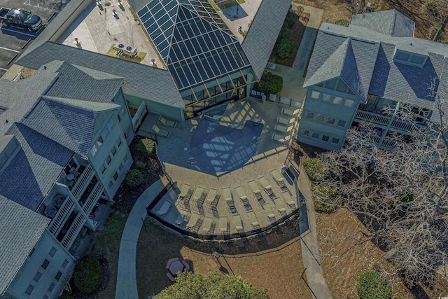 view of subject property