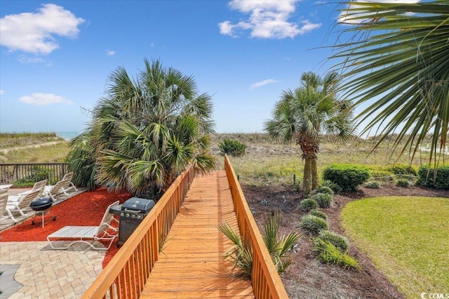 exterior space featuring a patio