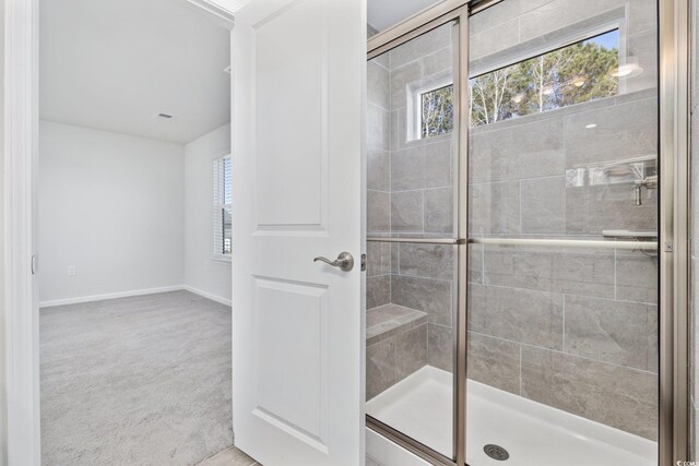 washroom with hookup for a washing machine and electric dryer hookup