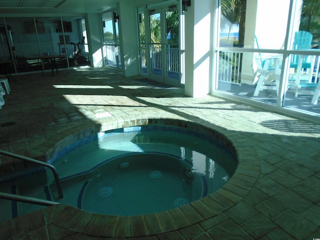 view of pool