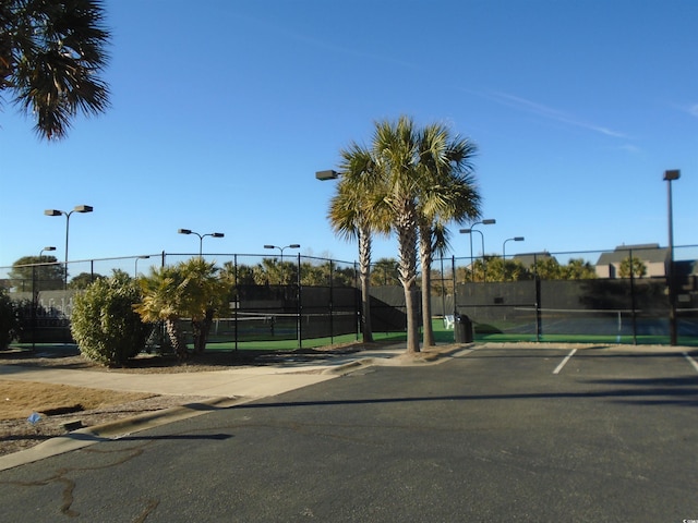 exterior space featuring fence