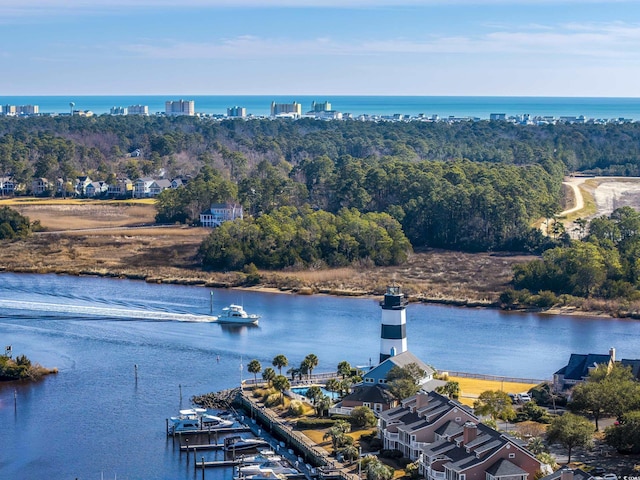 4210 Coquina Harbour Dr Unit A-16, Little River, SC 29566 - bird's eye view of a nearby body of water