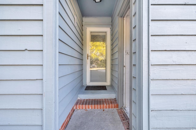 view of entrance to property