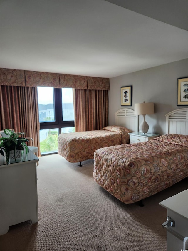 bedroom featuring carpet floors