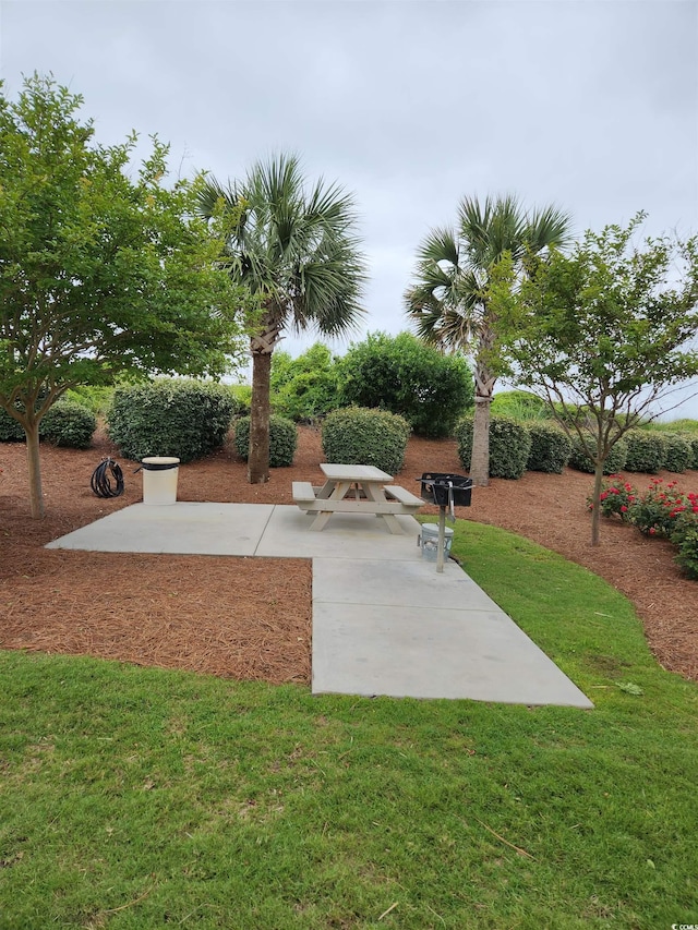 exterior space with a patio area