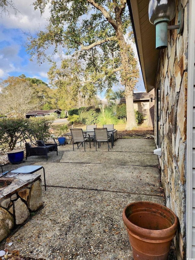 view of patio