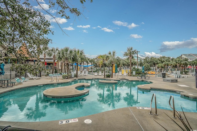 view of swimming pool