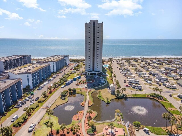 5905 S Kings Hwy Unit 908C, Myrtle Beach, SC 29575 - aerial view with a water view