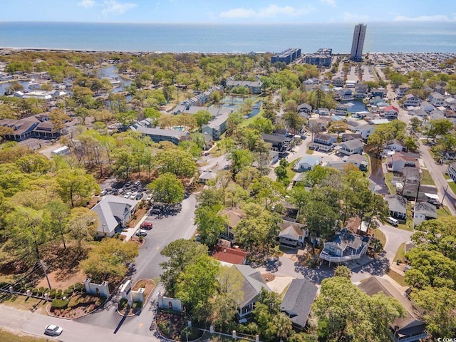 5905 S Kings Hwy Unit 908C, Myrtle Beach, SC 29575 - aerial view featuring a water view