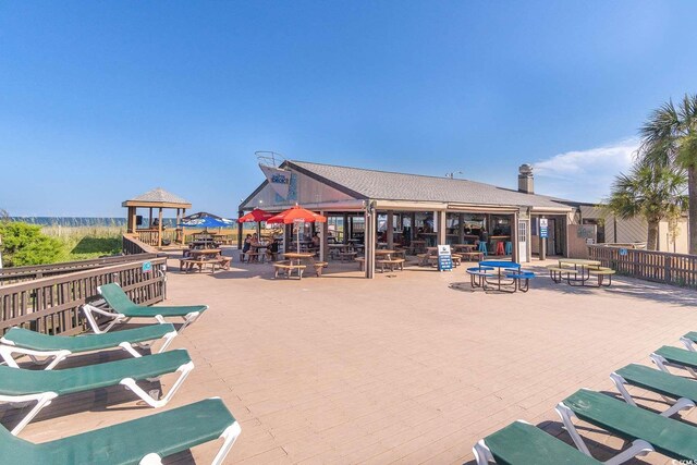 5905 S Kings Hwy Unit 908C, Myrtle Beach, SC 29575 - surrounding community with a gazebo