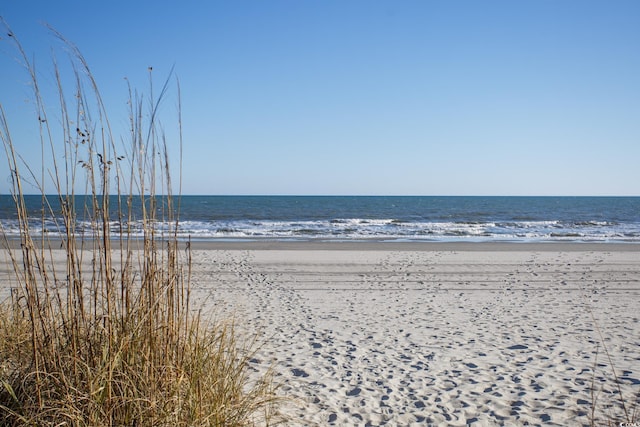 water view with a beach view