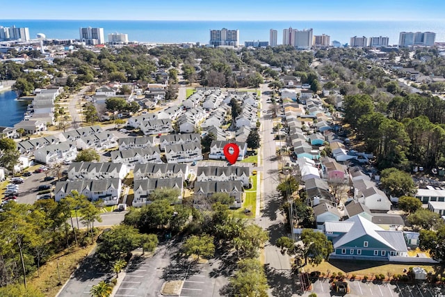 618 3rd Ave S Unit 4D, North Myrtle Beach, SC 29582 - view of urban area featuring a large body of water and nearby suburban area
