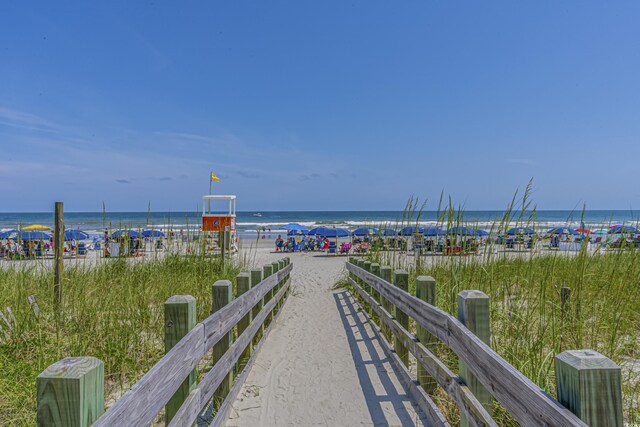 618 3rd Ave S Unit 4D, North Myrtle Beach, SC 29582 - water view with nearby beach