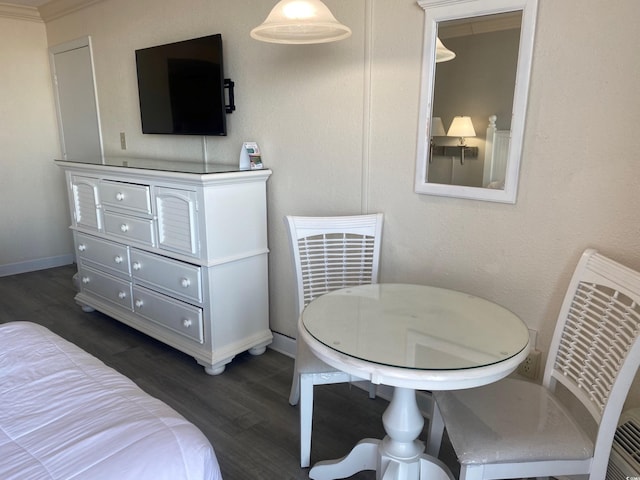 9550 Shore Dr Unit 1226, Myrtle Beach, SC 29572 - bedroom featuring baseboards and wood finished floors