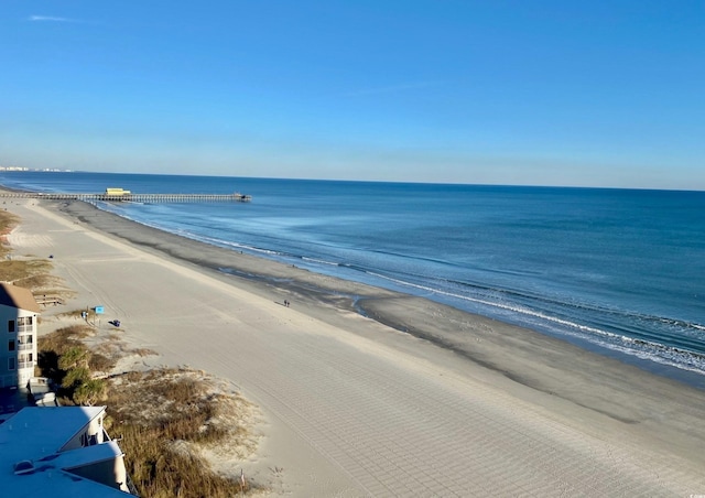 9550 Shore Dr Unit 1226, Myrtle Beach, SC 29572 - water view with a view of the beach