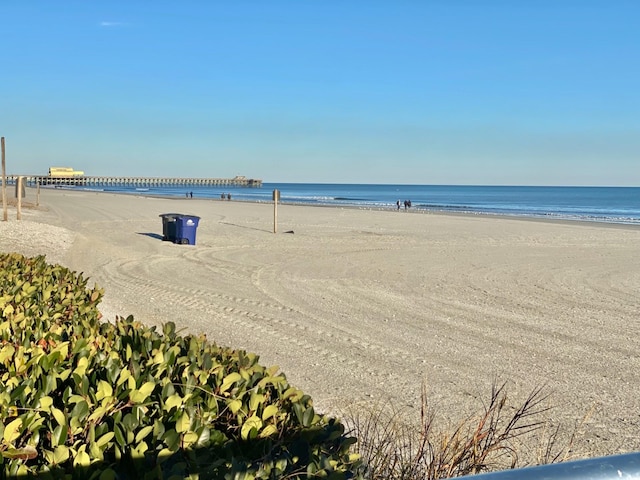 9550 Shore Dr Unit 1226, Myrtle Beach, SC 29572 - water view featuring a beach view