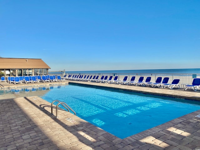 9550 Shore Dr Unit 1226, Myrtle Beach, SC 29572 - pool featuring a water view