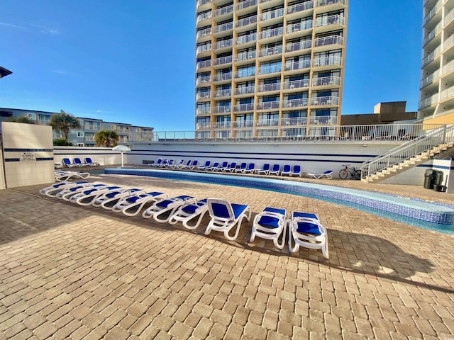 9550 Shore Dr Unit 1226, Myrtle Beach, SC 29572 - pool with a patio area