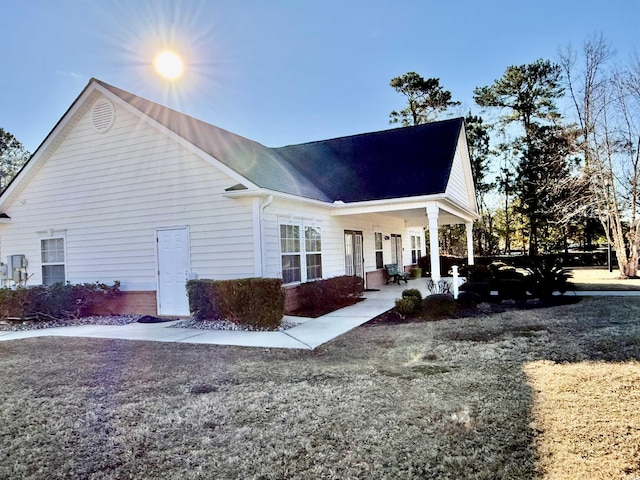 4273 Santolina Way Unit E, Murrells Inlet, SC 29576 - view of side of home with a porch