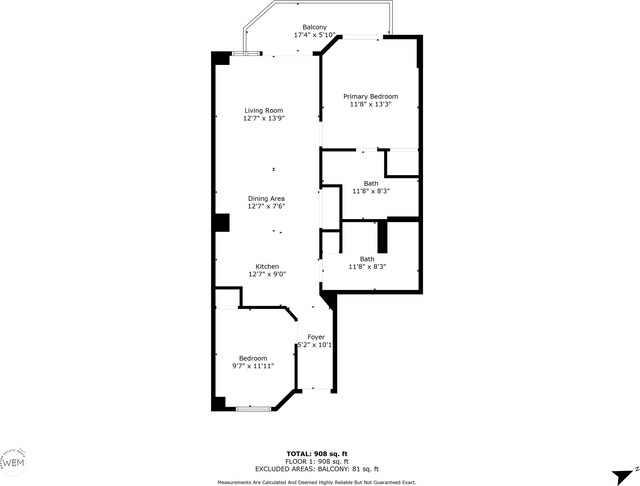 2100 Sea Mountain Hwy Unit 630, North Myrtle Beach, SC 29582 - floor plan