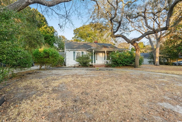 view of ranch-style house